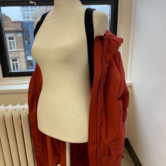 Womance Bright Orange Winter Coat / Manteau d’hiver Womance orange vif - Picture 7 of 9